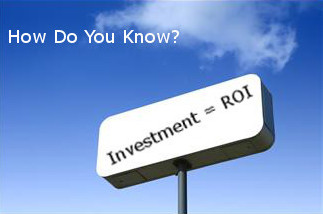 How do you know Investment = ROI