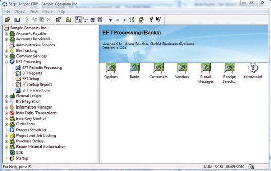 Orchid EFT Processing