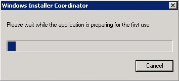 Windows installer coordinator