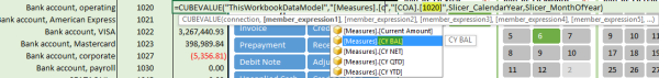 Sage 300 ERP: Cash Accounts Balance Info