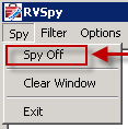 Turn RVSpy Off