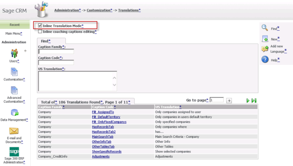 Sage CRM 