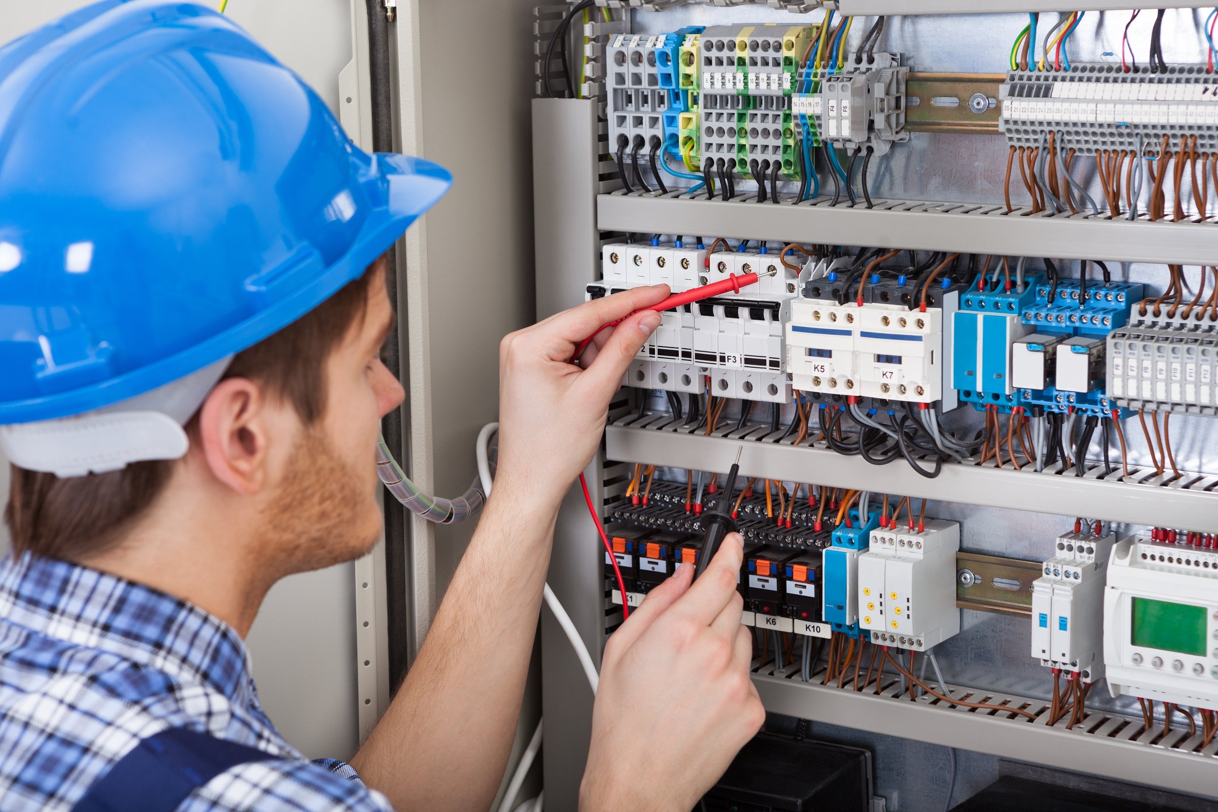 Engineer with Electrical Box Field Services